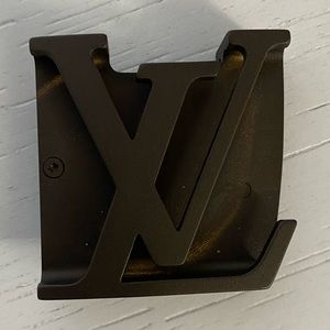Authentic brown Louis Vuitton belt buckle